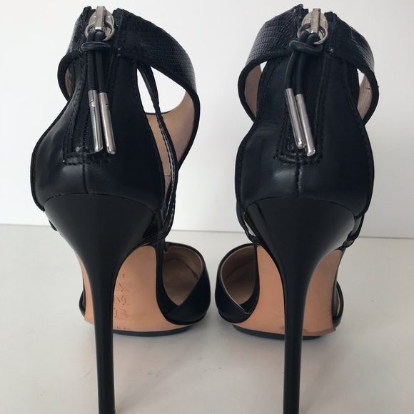 L.A.M.B. Serena Point Toe T-Strap Pumps - Picture 7 of 8